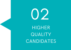 use niche job boards to find higher quality candidates